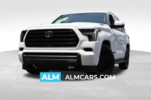 White 2024 Toyota Sequoia SR5 for sale in Roswell, GA