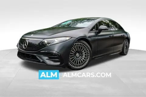Black 2024 Mercedes-Benz EQS 450 for sale in Roswell, GA