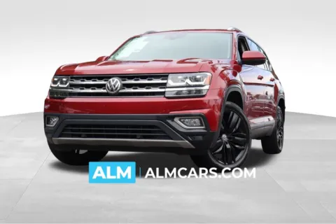 Red 2018 Volkswagen Atlas SEL for sale in Roswell, GA