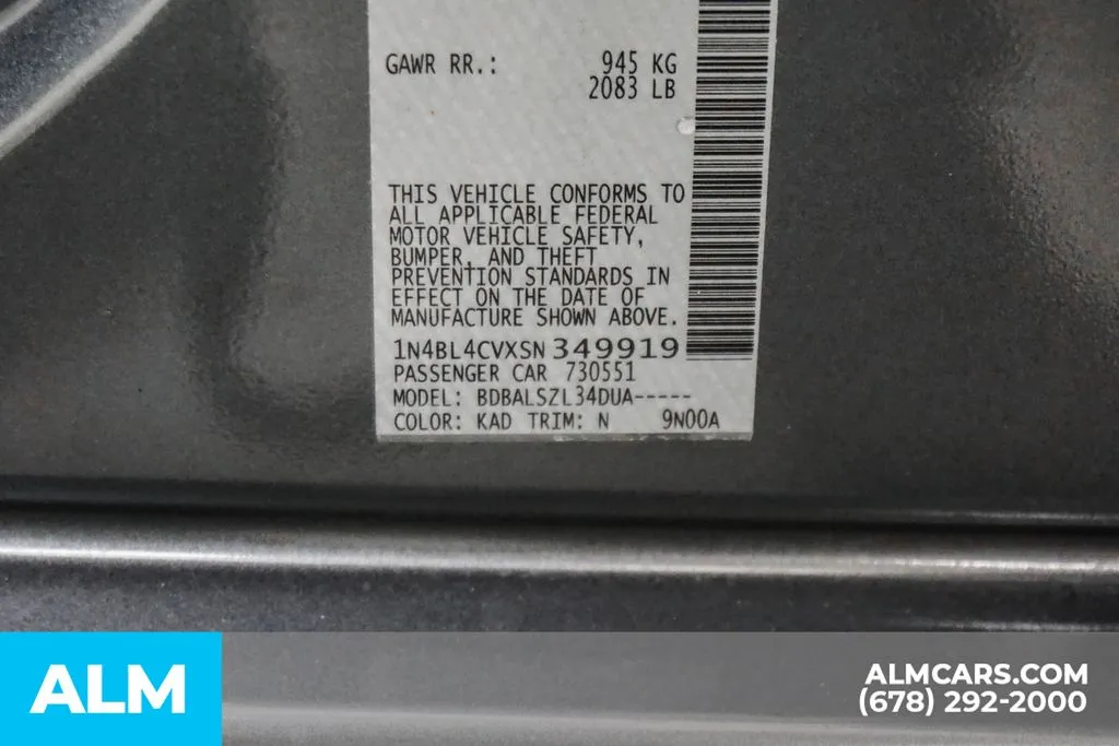 2025 Nissan Altima SR - Photo 65