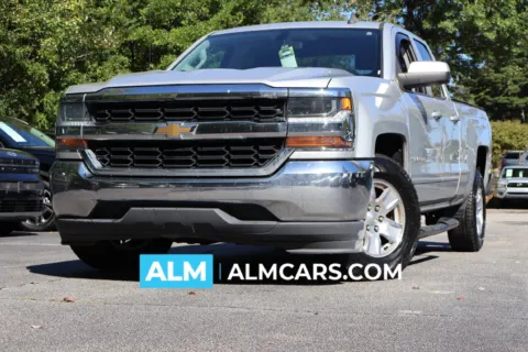 Silver 2018 Chevrolet Silverado 1500 LT for sale in Roswell, GA