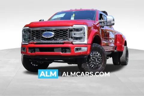 Red 2025 Ford F-450SD Platinum for sale in Roswell, GA