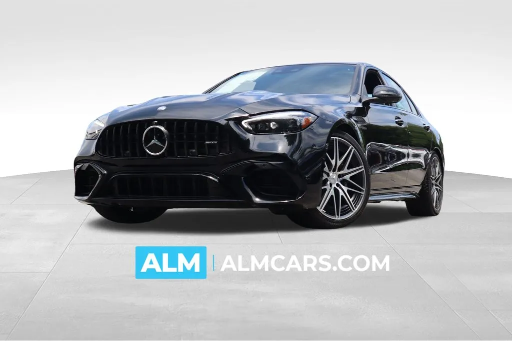 Black 2024 Mercedes-Benz C-Class C 63 S AMG for sale in Roswell, GA