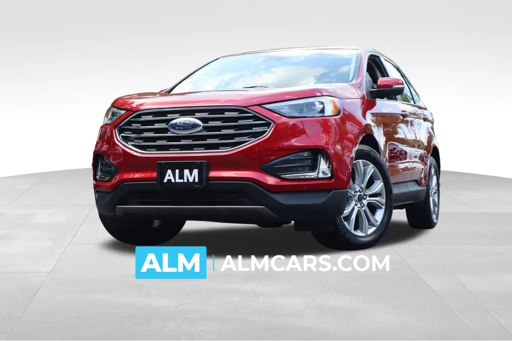 Red 2024 Ford Edge Titanium for sale in Roswell, GA