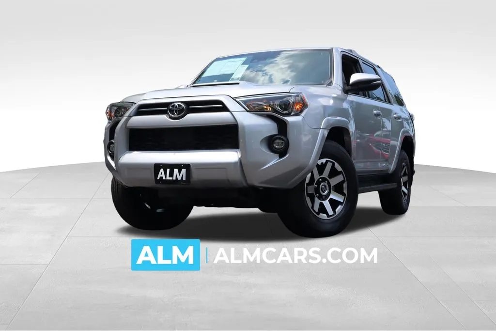 Silver 2022 Toyota 4Runner TRD Off-Road Premium for sale in Roswell, GA