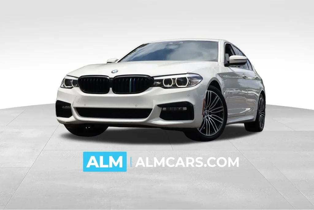 White 2018 BMW 5 Series 530e iPerformance for sale in Roswell, GA