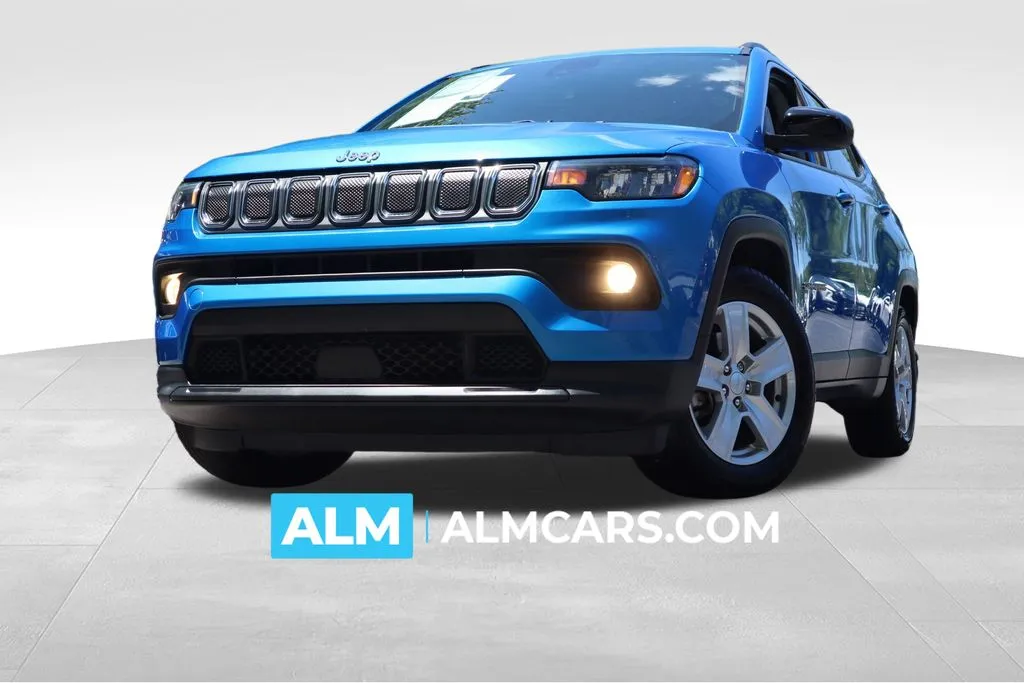Blue 2022 Jeep Compass Latitude for sale in Roswell, GA