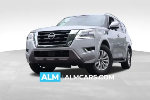 Silver 2023 Nissan Armada SV for sale in Roswell, GA
