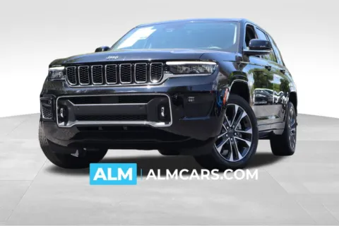 Black 2023 Jeep Grand Cherokee Overland for sale in Roswell, GA