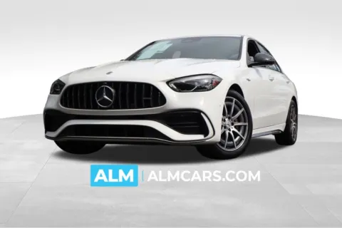 White 2023 Mercedes-Benz C-Class C 43 AMG for sale in Roswell, GA