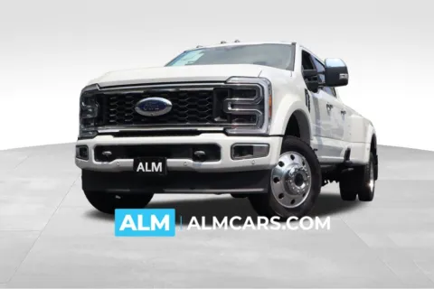 White 2024 Ford F-450SD Limited for sale in Roswell, GA