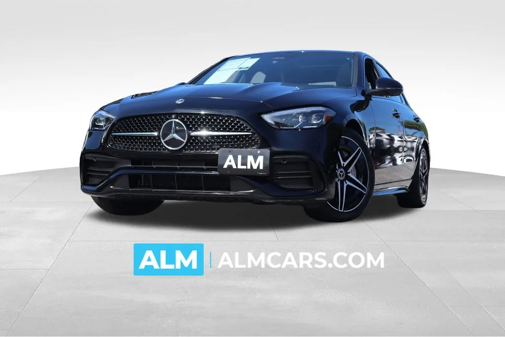 Black 2025 Mercedes-Benz C-Class C 300 for sale in Roswell, GA