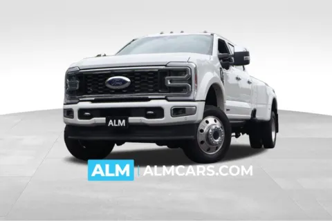 White 2024 Ford F-450SD Platinum for sale in Roswell, GA