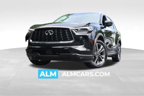 Black 2023 INFINITI QX60 LUXE for sale in Roswell, GA