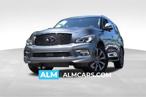 Gray 2017 INFINITI QX80 Signature Edition for sale in Roswell, GA