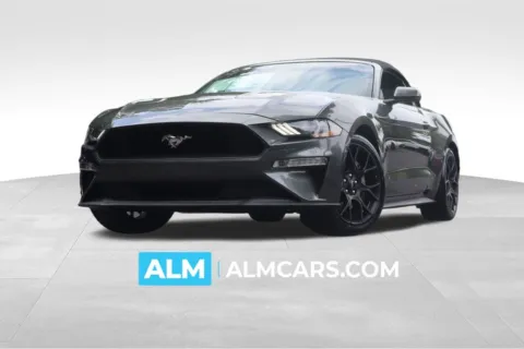 Gray 2019 Ford Mustang EcoBoost Premium for sale in Roswell, GA