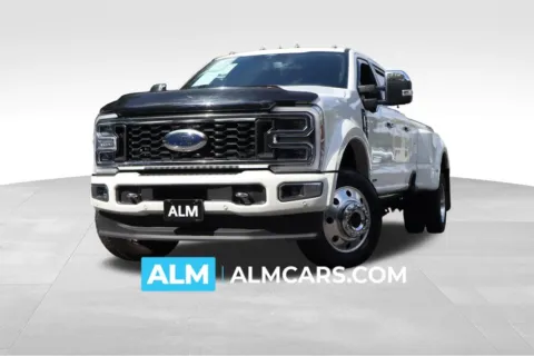 White 2024 Ford F-450SD Platinum for sale in Roswell, GA