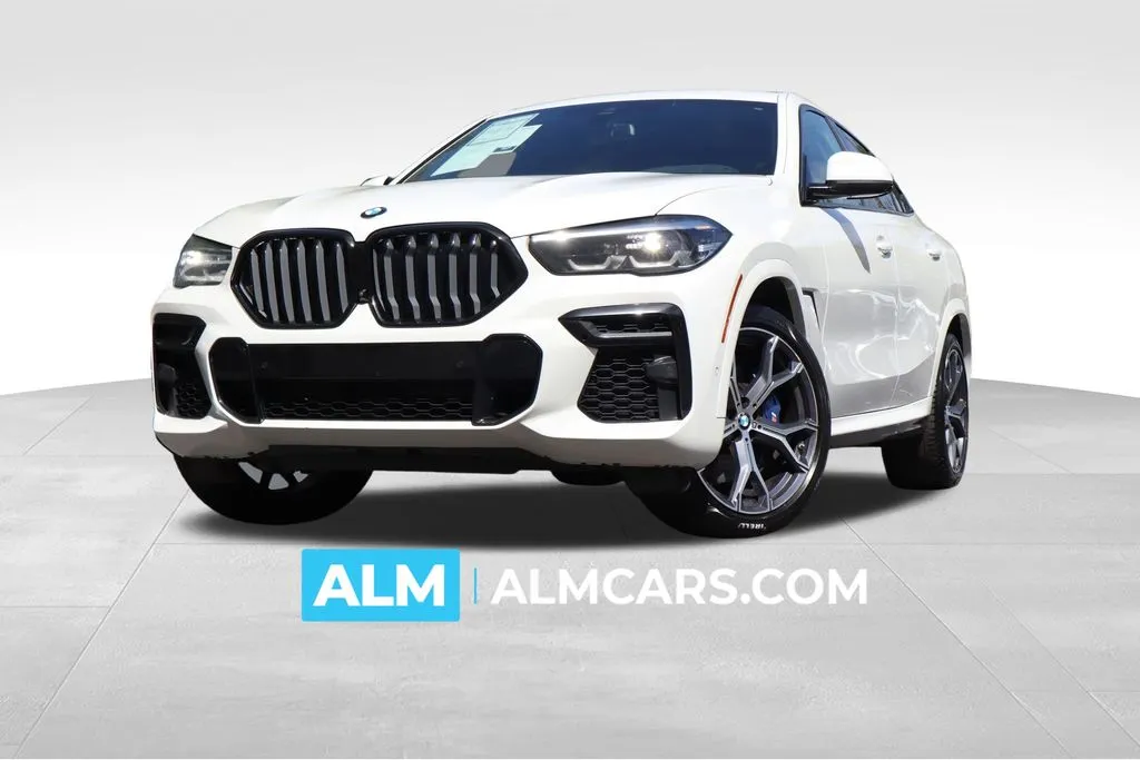 White 2022 BMW X6 xDrive40i for sale in Roswell, GA