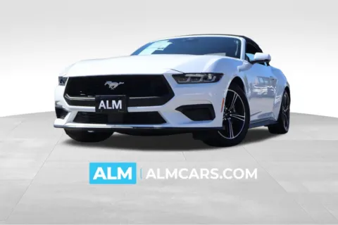 White 2024 Ford Mustang EcoBoost Premium for sale in Roswell, GA