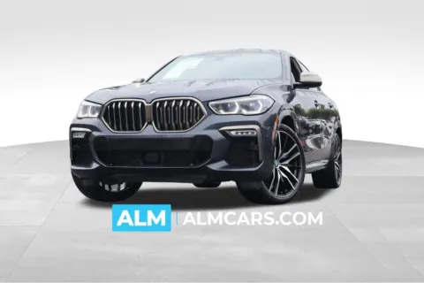 Gray 2021 BMW X6 M50i for sale in Roswell, GA