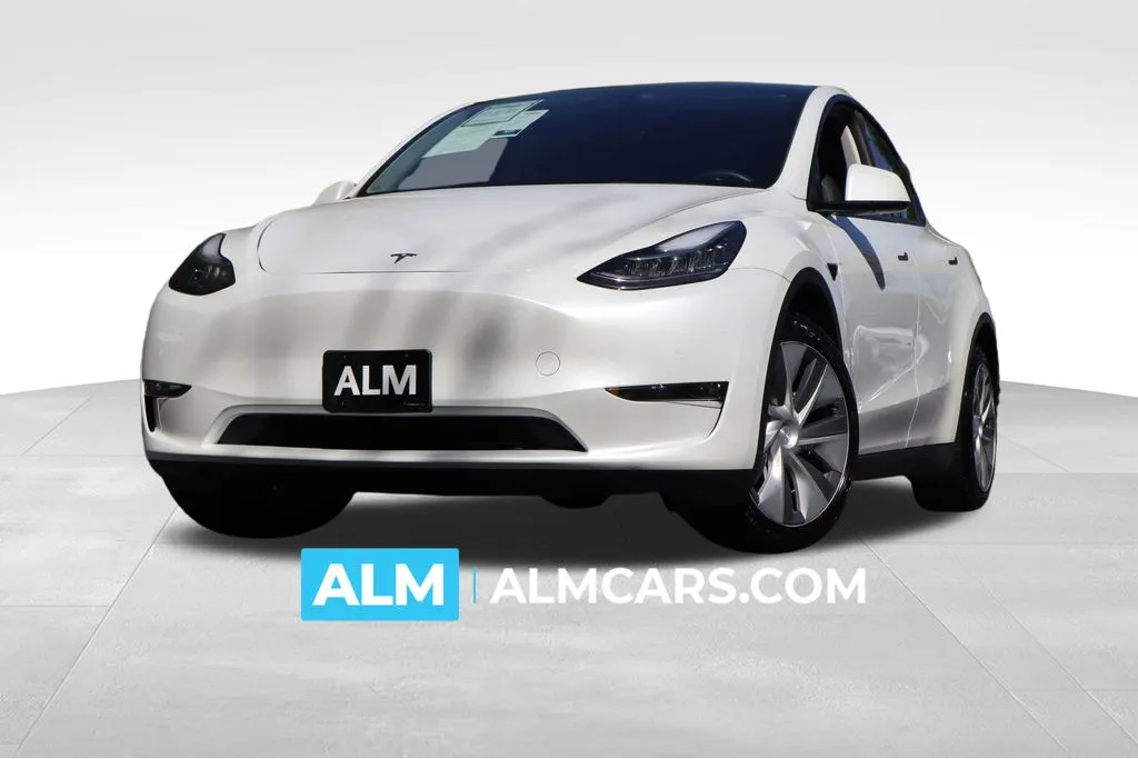 Used 2021 Tesla Model Y Long Range with VIN 5YJYGDEE1MF297619 for sale in Lumberton, NC
