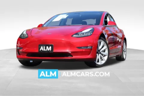 Red 2019 Tesla Model 3 Standard Range Plus for sale in Roswell, GA
