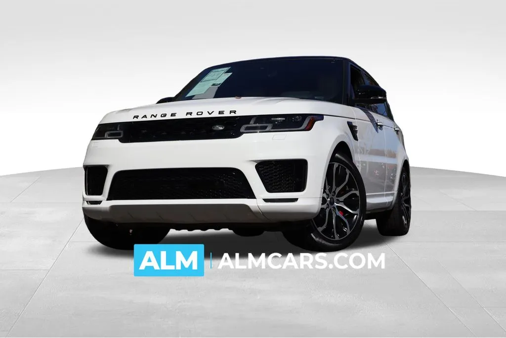 White 2019 Land Rover Range Rover Sport HST for sale in Roswell, GA