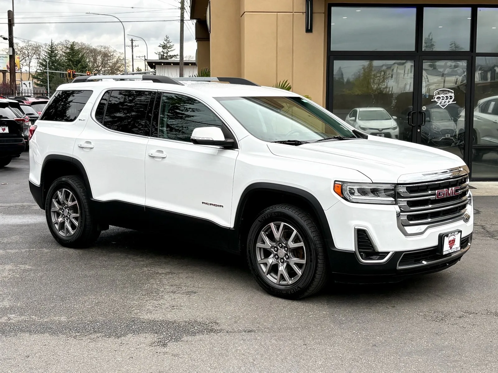 White 2020 GMC Acadia SLT for sale in Lakewood, WA