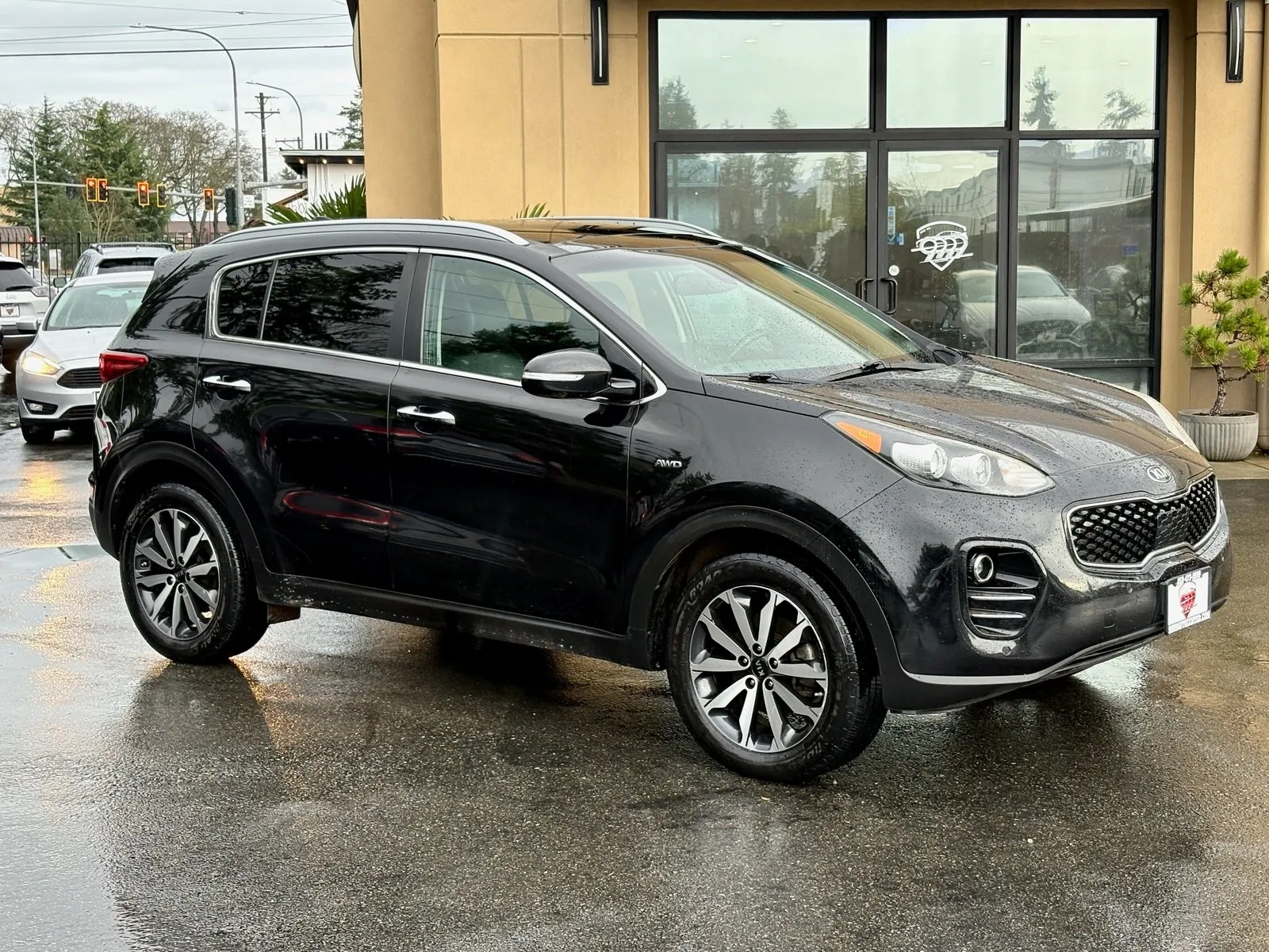 Black 2017 Kia Sportage EX for sale in Lakewood, WA