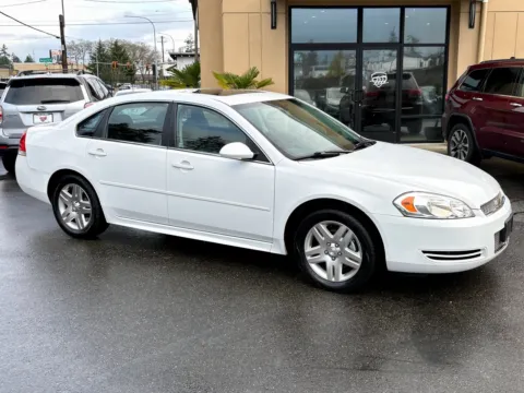 White 2014 Chevrolet Impala Limited LT for sale in Lakewood, WA