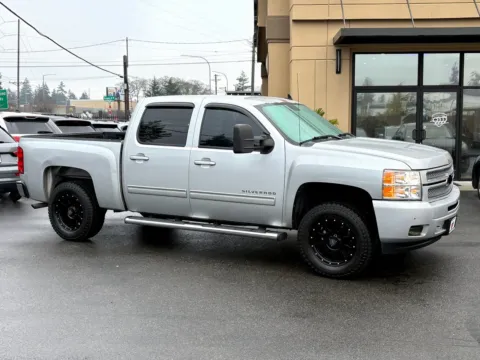 Silver 2012 Chevrolet Silverado 1500 LT for sale in Lakewood, WA