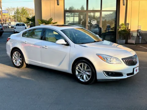 White 2016 Buick Regal Premium II for sale in Lakewood, WA