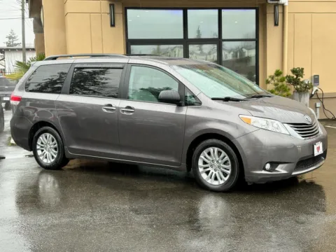Gray 2011 Toyota Sienna XLE for sale in Lakewood, WA