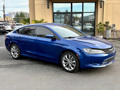 Blue 2015 Chrysler 200 S for sale in Lakewood, WA