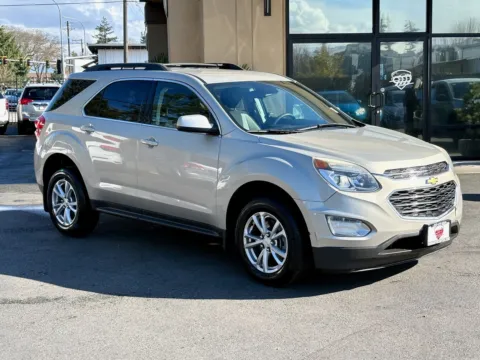Silver 2016 Chevrolet Equinox LT for sale in Lakewood, WA