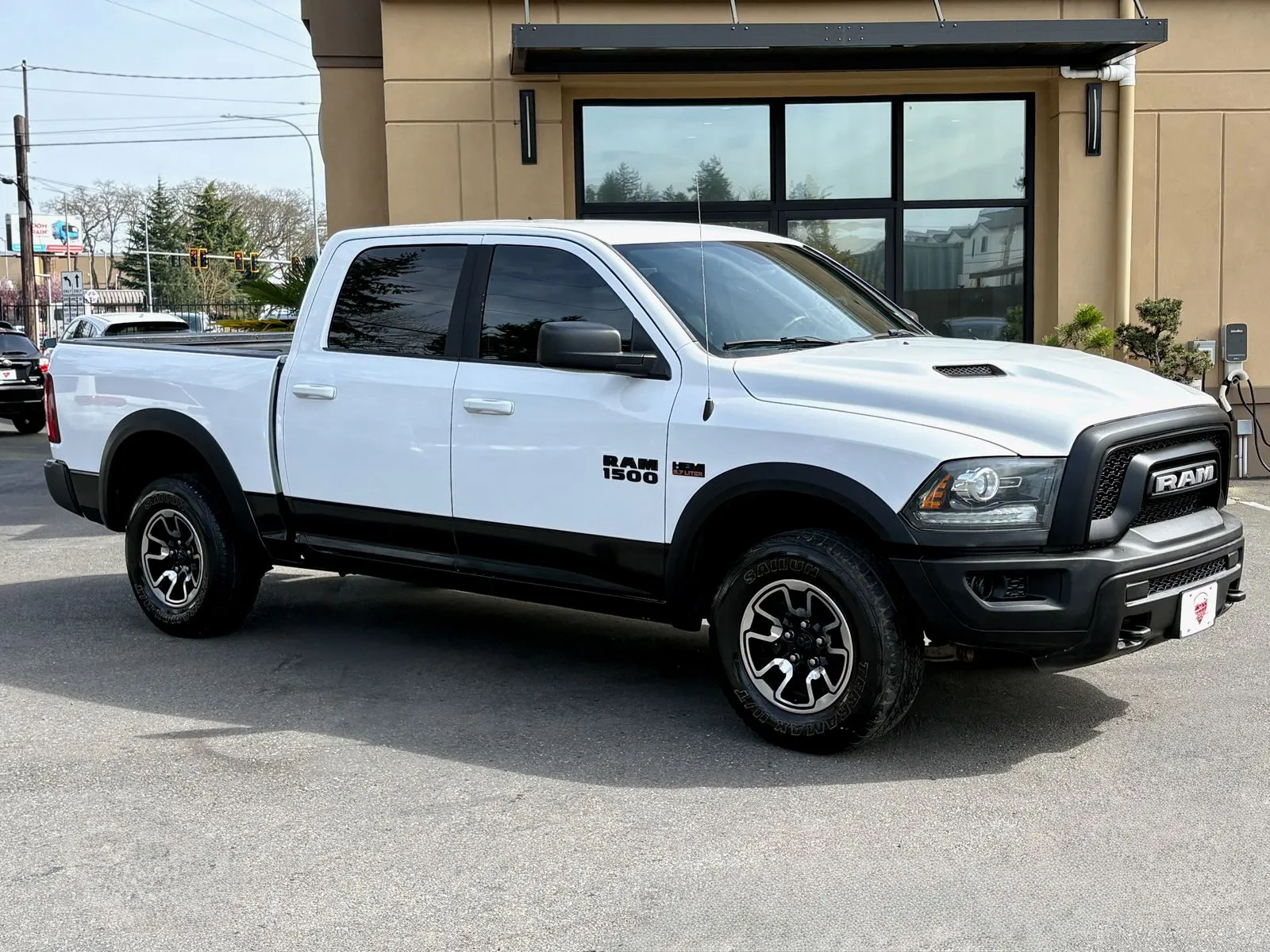 White 2017 Ram 1500 Rebel for sale in Lakewood, WA