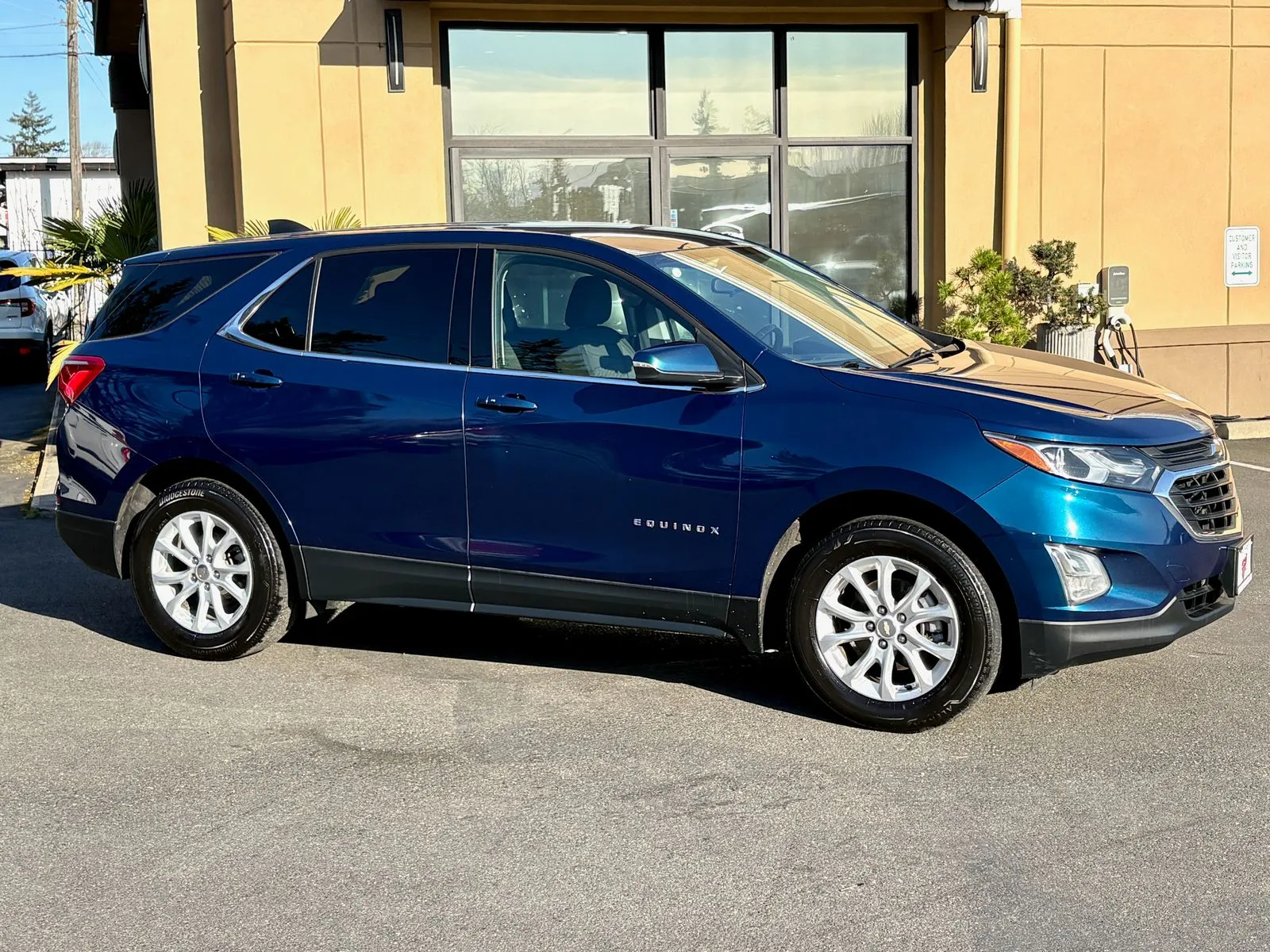 Blue 2019 Chevrolet Equinox LT for sale in Lakewood, WA
