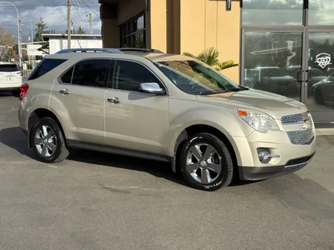 Silver 2013 Chevrolet Equinox LTZ for sale in Lakewood, WA