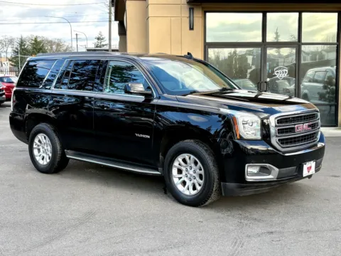 Black 2015 GMC Yukon SLT for sale in Lakewood, WA