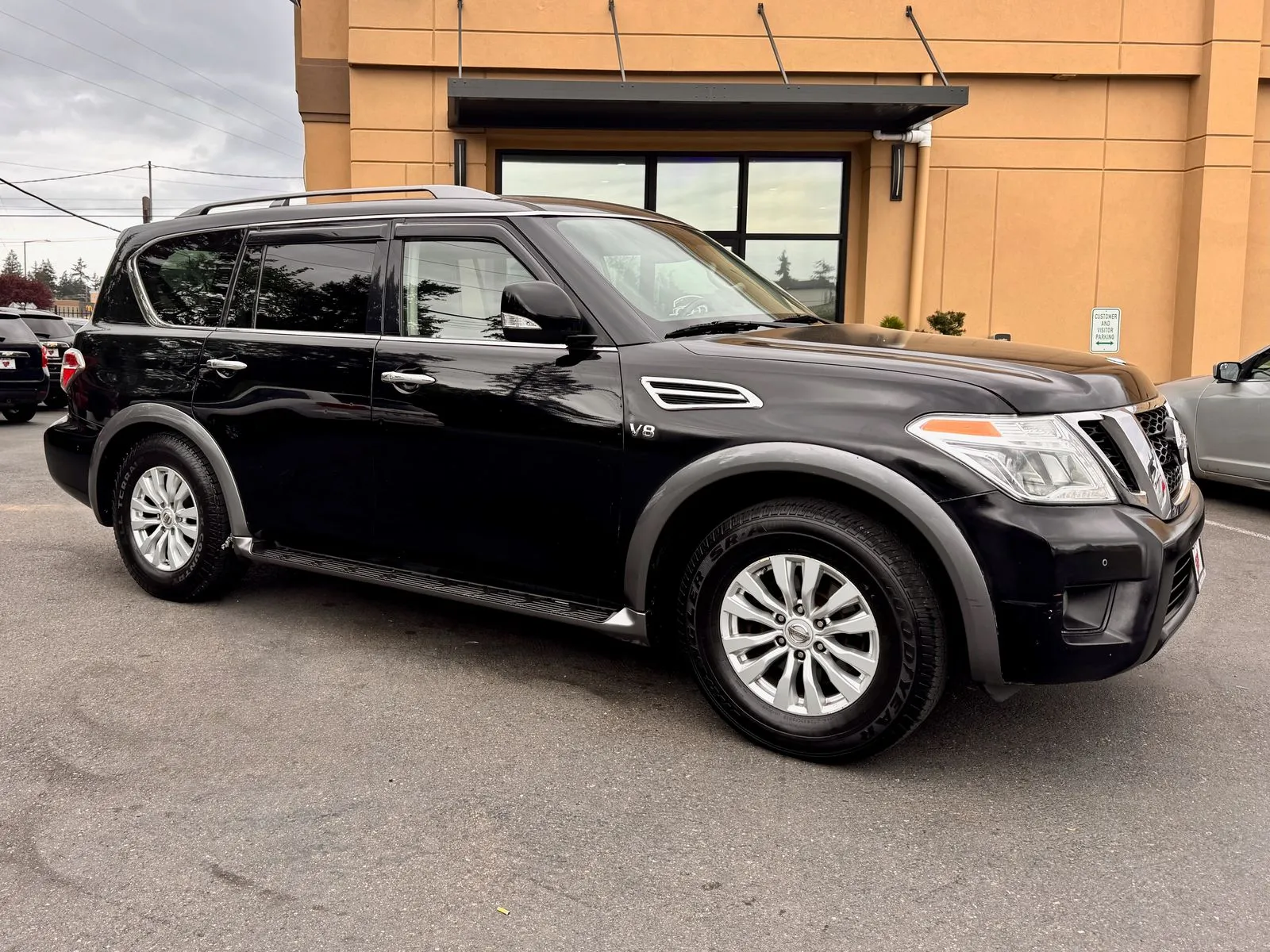 Black 2018 Nissan Armada SV for sale in Lakewood, WA
