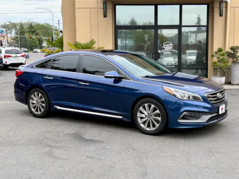 Blue 2016 Hyundai Sonata Sport for sale in Lakewood, WA