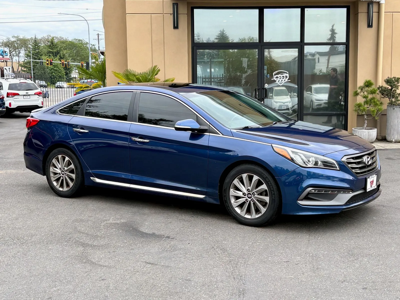 Blue 2016 Hyundai Sonata Sport for sale in Lakewood, WA