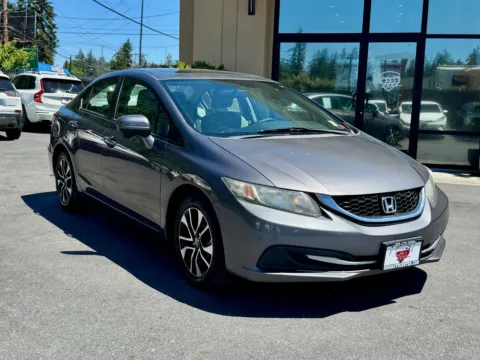 Gray 2014 Honda Civic EX for sale in Lakewood, WA