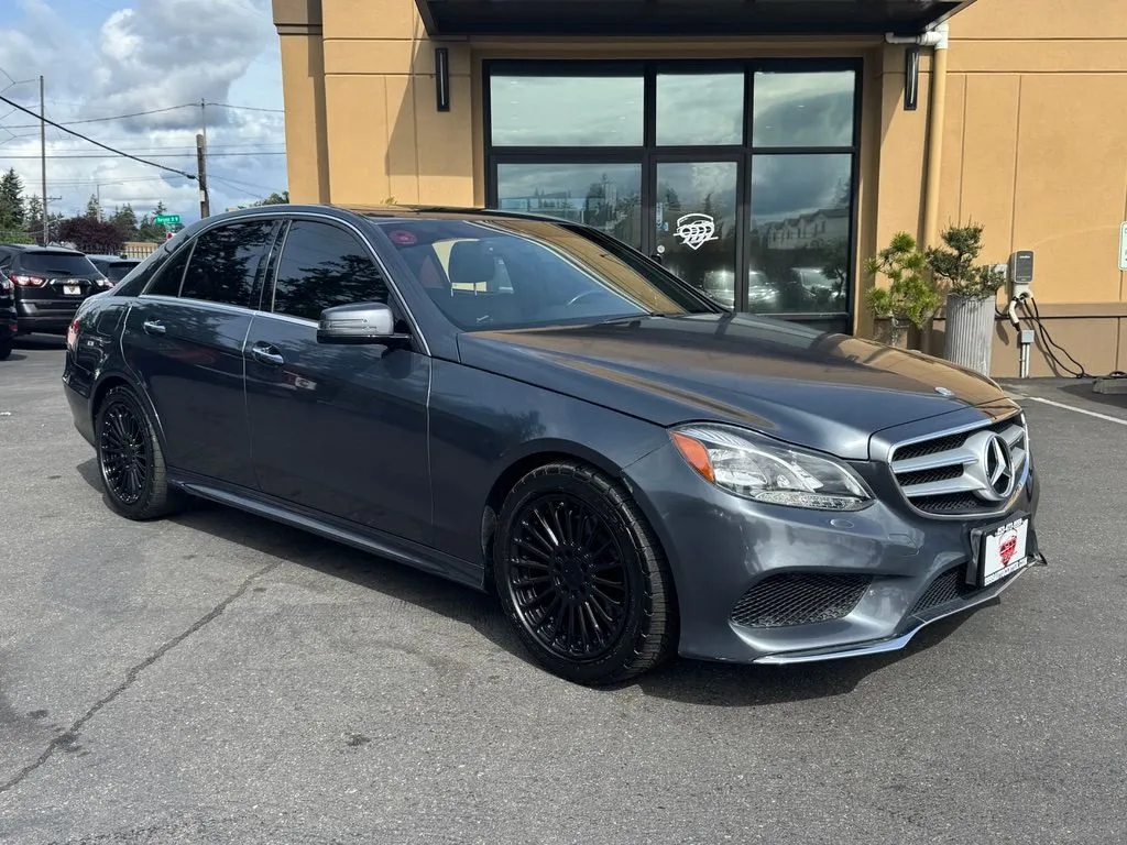 Gray 2016 Mercedes-Benz E-Class E 350 for sale in Lakewood, WA