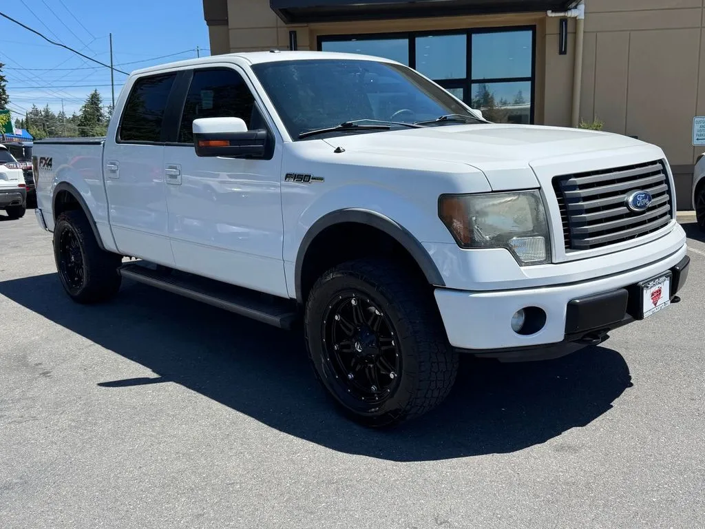 White 2012 Ford F-150 FX4 for sale in Lakewood, WA