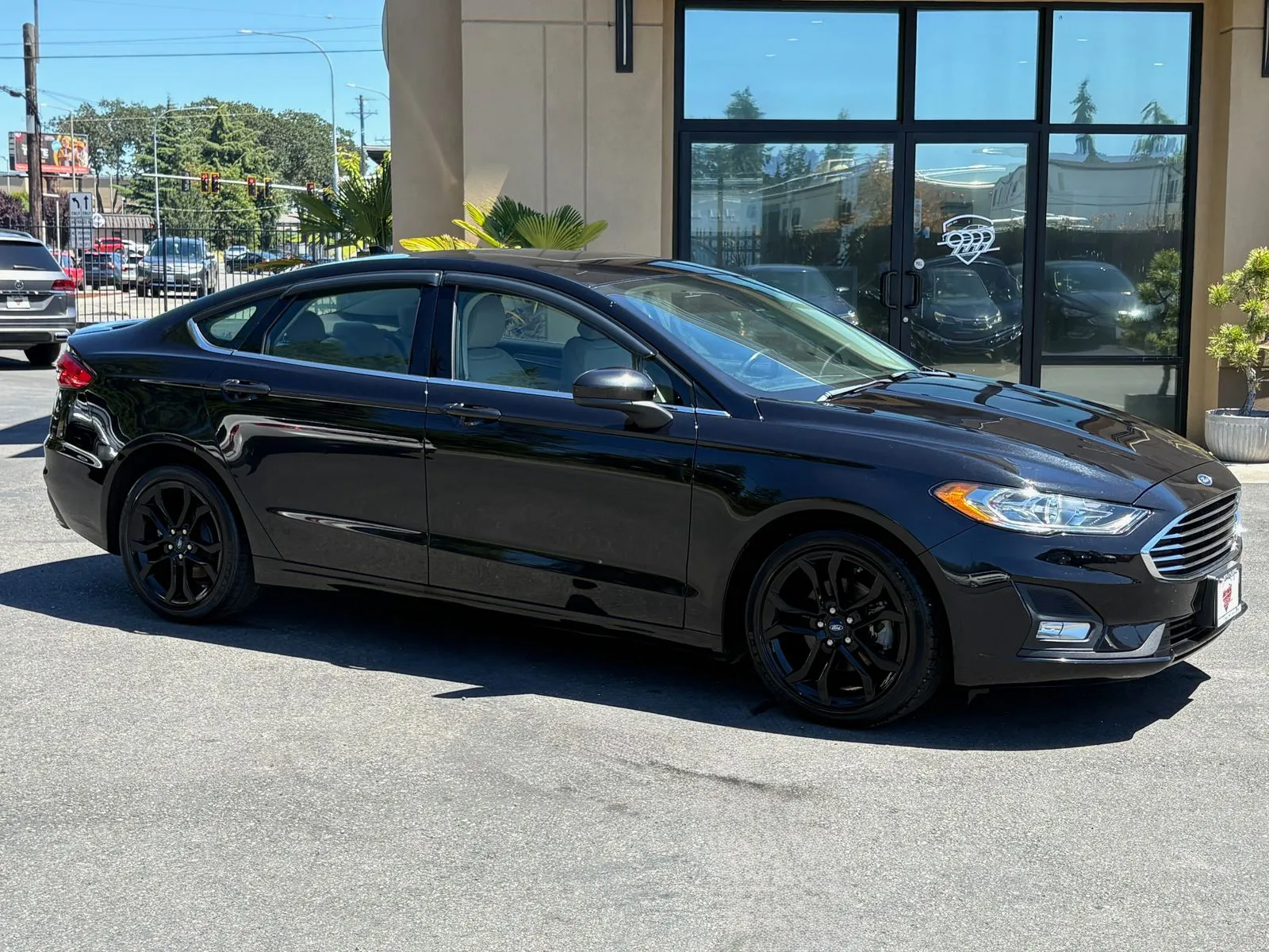 Black 2019 Ford Fusion SE for sale in Lakewood, WA