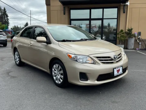 Beige 2013 Toyota Corolla LE for sale in Lakewood, WA