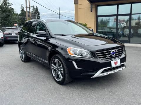 Black 2017 Volvo XC60 T6 Dynamic for sale in Lakewood, WA