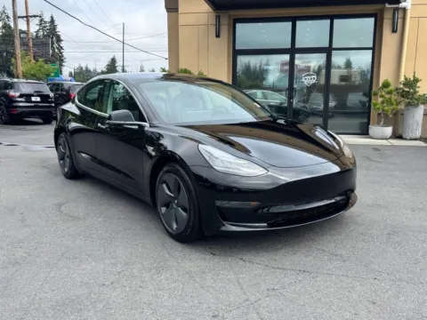 Black 2020 Tesla Model 3 Standard Range Plus for sale in Lakewood, WA