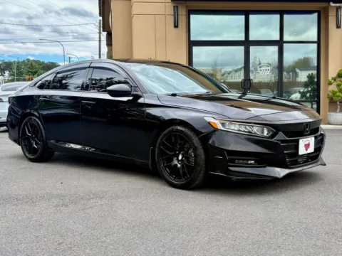 Black 2019 Honda Accord Sport 2.0T for sale in Lakewood, WA